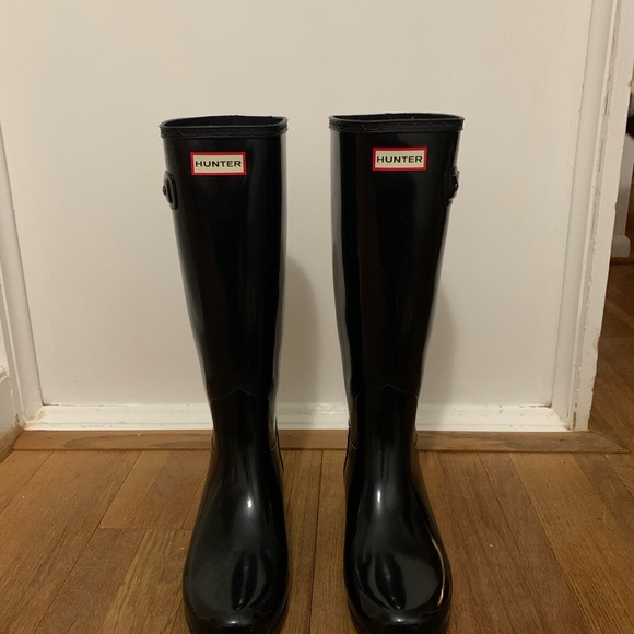 Original Tall gloss rain boots - Picture 3 of 5
